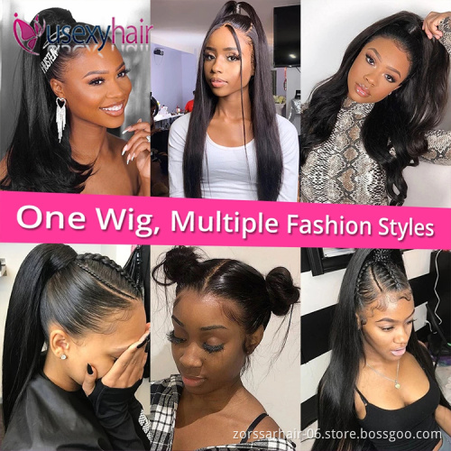 2021 Hot Selling Wholesale Free Shipping Cuticle Aligned Unprocessed Brazilian Hair Virgin Human Hair Full Lace Wigs